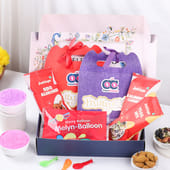 Holi Gulal N Festive Bites Hamper