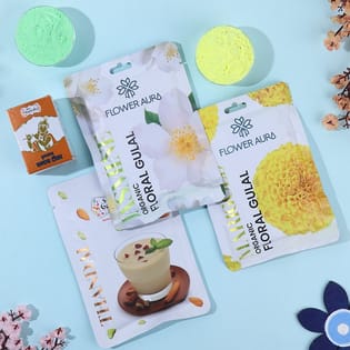 Two Gulaal And Gujiya Holi Hampers Online