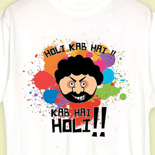 Personalised Holi T-Shirt