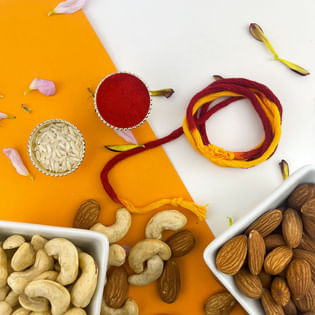 Holi Thread With Cashews And Almonds