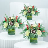 Holiday Forest Arrangement Set Of Three