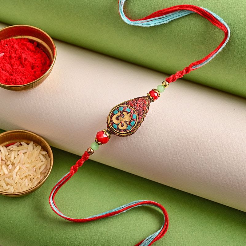 Buy Divine rakhi Online For Brother From Floweraura