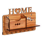 Home Multiutility Wooden Keyholder