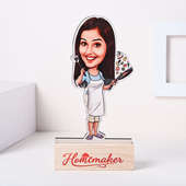 Order Mothers Day Personalised Caricature For Homemaker Mom
