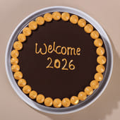 New Year Chocolate Cake 2026