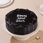 Chocolate Flavor New Year Cake