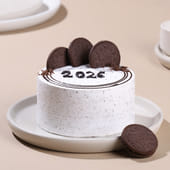 New Year Choco Oreo Mini Cake - New Year Cake