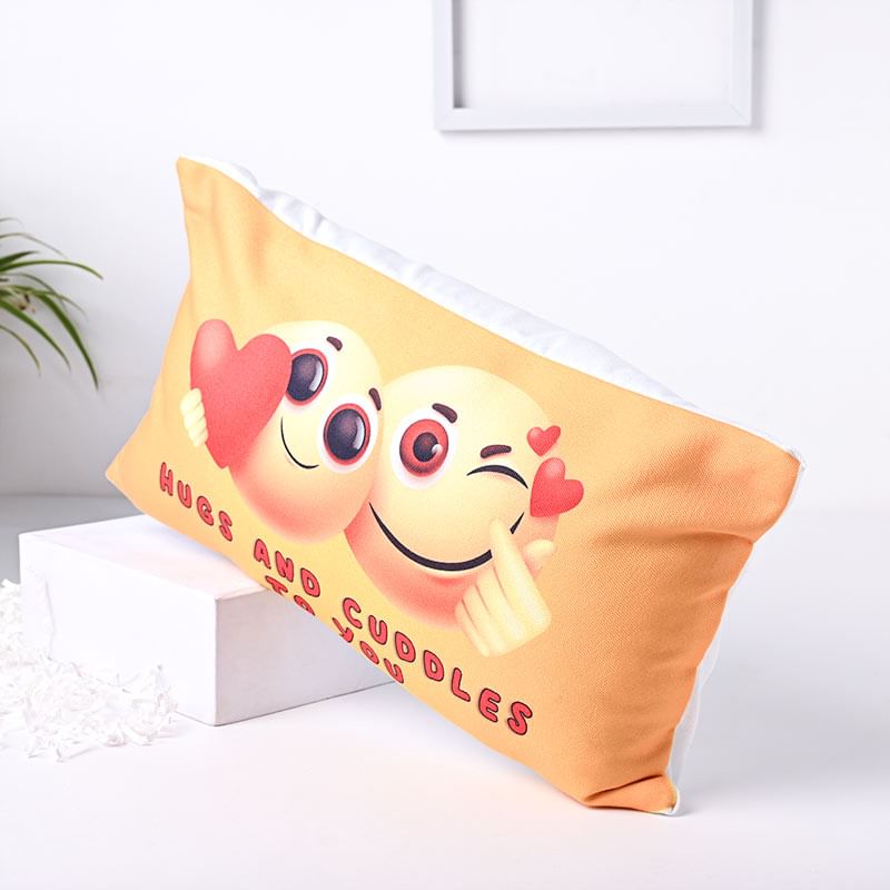 Printed Pillow For Valentines Day