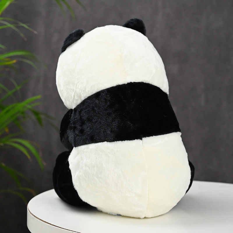 Back View of Hungry Panda