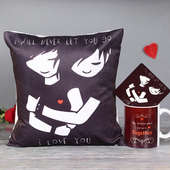 I Love You Personalised Valentine Combos Gift 