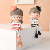 Valentines Day I Love You Couple Showpiece Gift