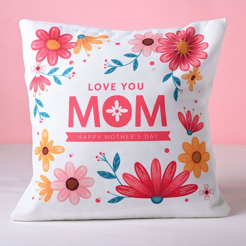 Love You Mom Pillow