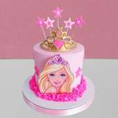 Iconic Barbie Pink Cake