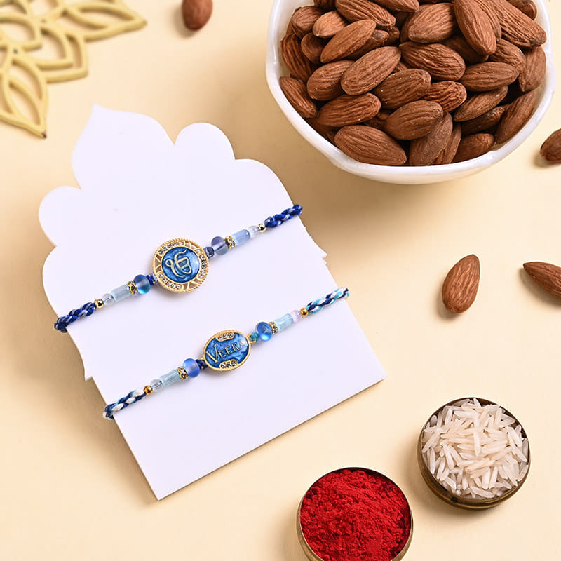 Ik Onkar N Veera Rakhis With Almonds
