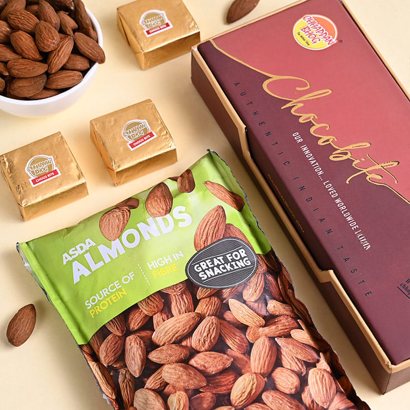 Ik Onkar N Veera Rakhis With Sweets N Almonds