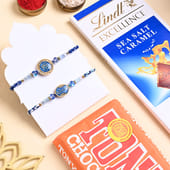 Ik Onkar N Veera Rakhis With Two Chocolate Bars