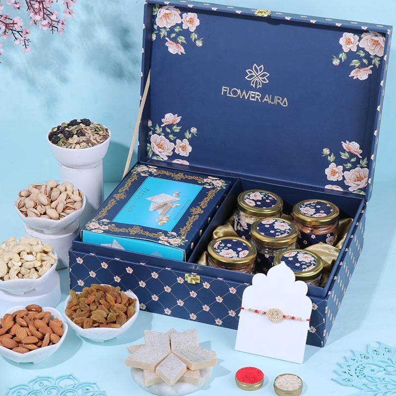 Ik Onkar Rakhi N Assorted Dry Fruits Hamper