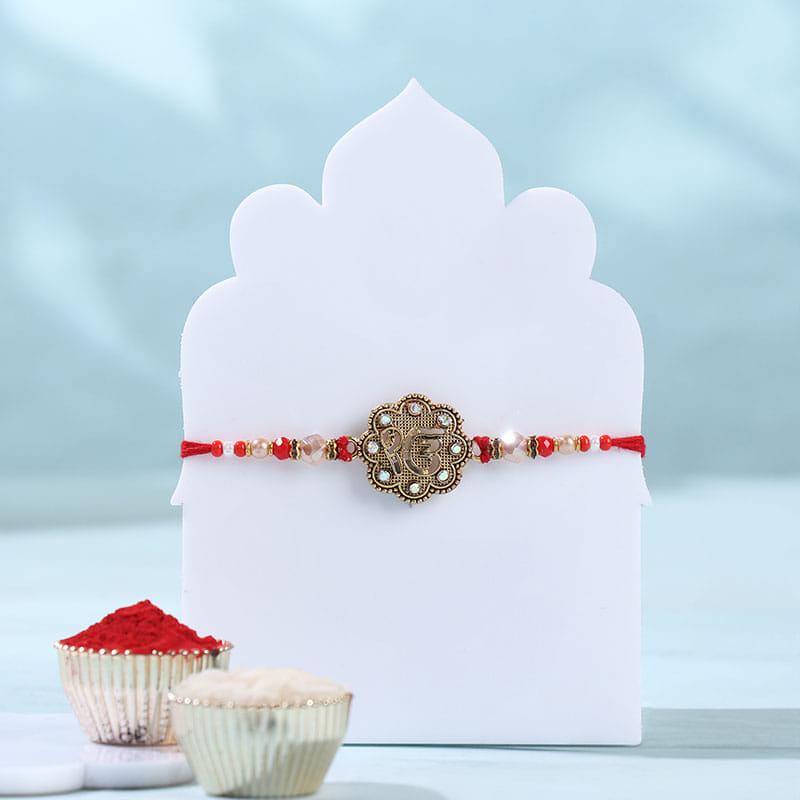 Ik Onkar Rakhi With Almonds N Raisins