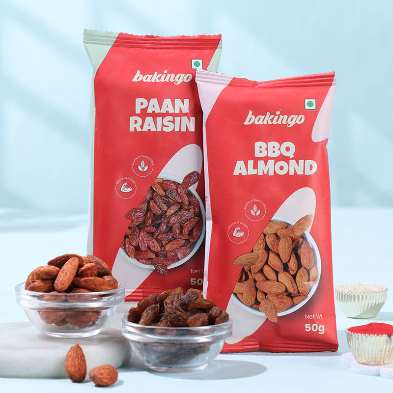 Ik Onkar Rakhi With Almonds N Raisins-Overseas