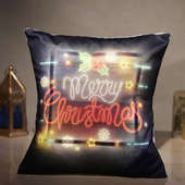Illuminated Christmas Pillow