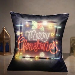 Illuminated Christmas Pillow