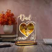 Illuminated Photo Led Tabletop For Dad
