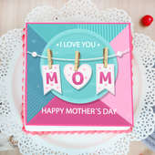Mothers Day Poster Cake for Mom