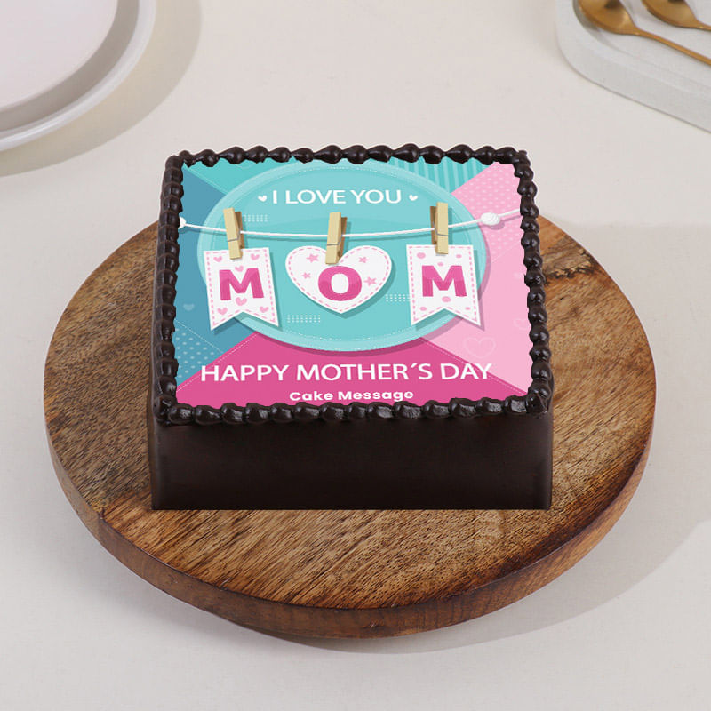 Happy Mother's Day Poster Cake