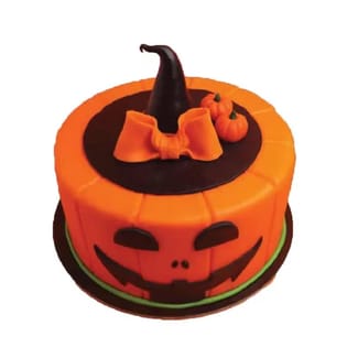 Halloween Pumpkin Chocolate Cake
