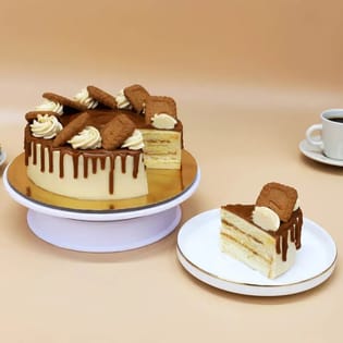 Lotus Biscoff Cookie Cake