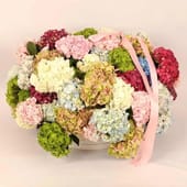 Symphony Of Hydrangea Hues