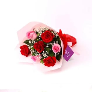 Tender Charm Roses Bouquet