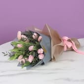 Blush Tulip Bouquet