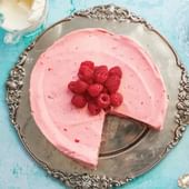 Blush Raspberry Cake