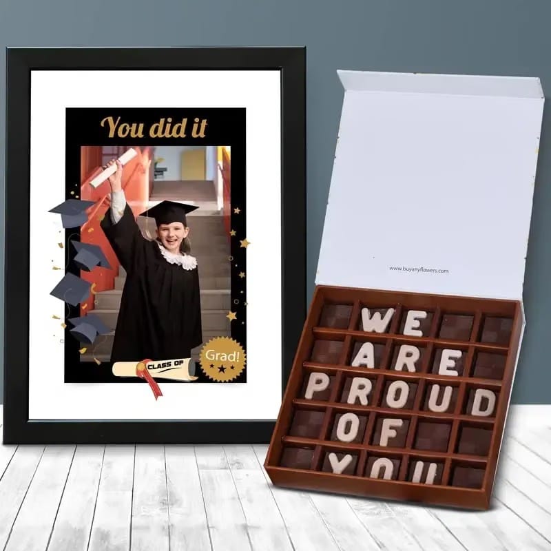 You Did It Frame N Chocolates