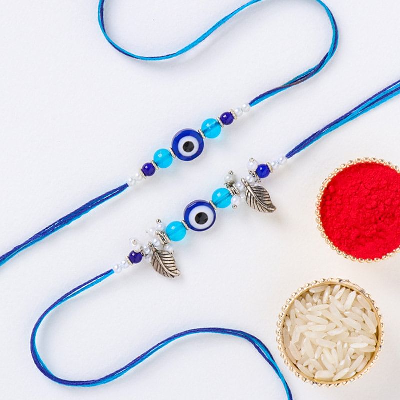 Impeccable Bhaiya Bhabhi Evil Eye Set