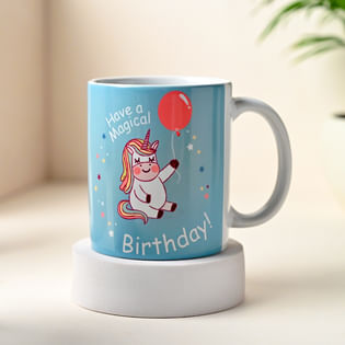 Magical Unicorn Birthday Mug