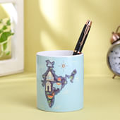 India Theme Pen Stand With Pen