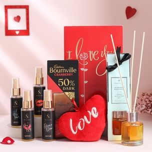 Indulgent Valentine Gift Set For Love