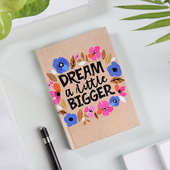 Inspirational Floral Theme Diary