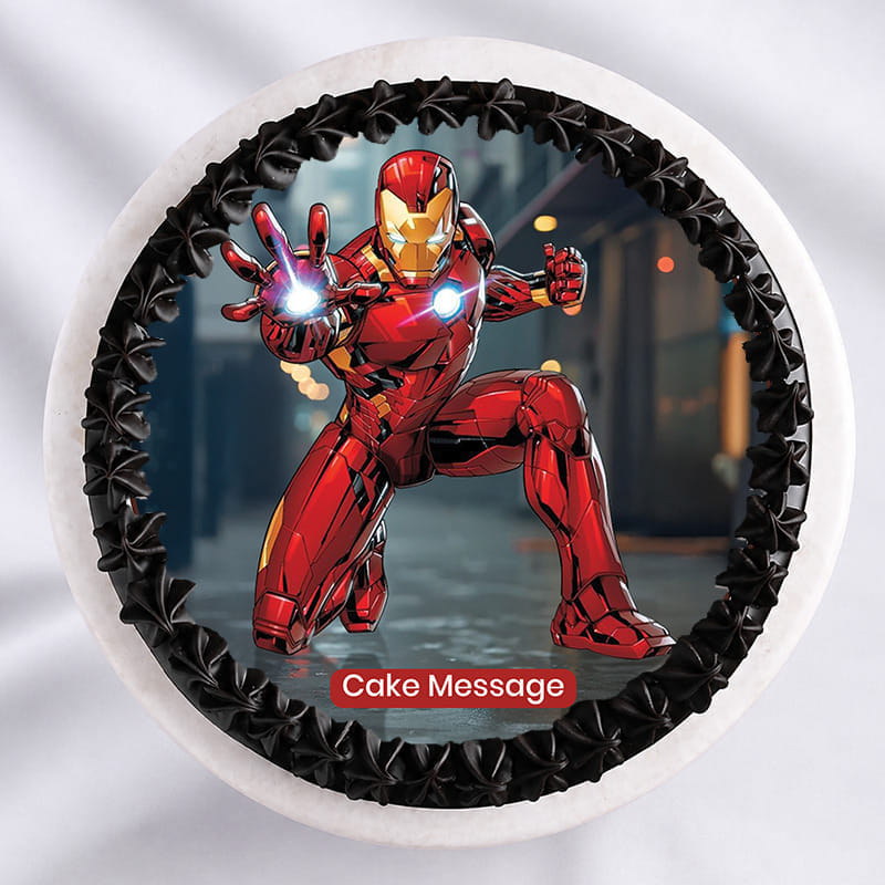 Iron Man Avenger Cake