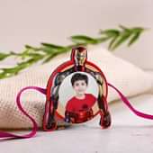 Iron Man Personalised Rakhi - One Superhero Personalised Rakhi