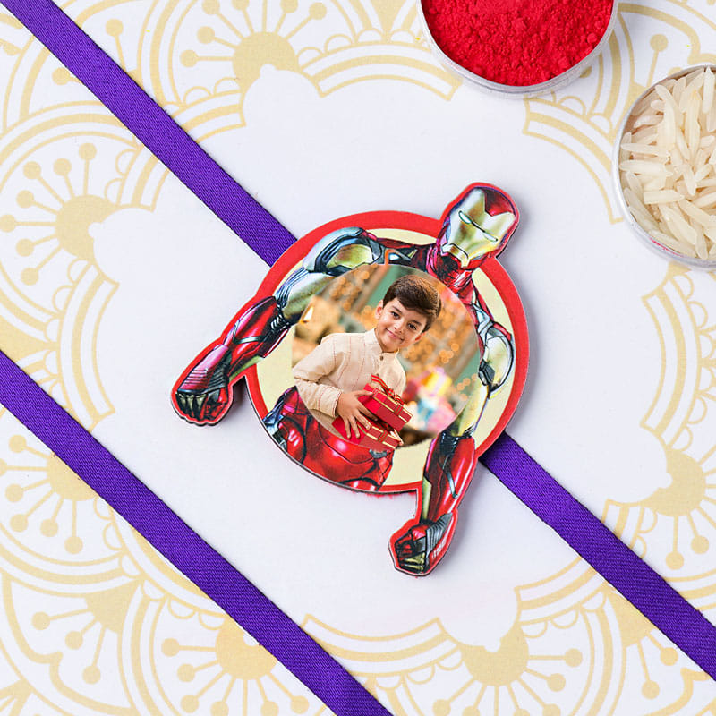 Send One Superhero Personalised Rakhi Online in India