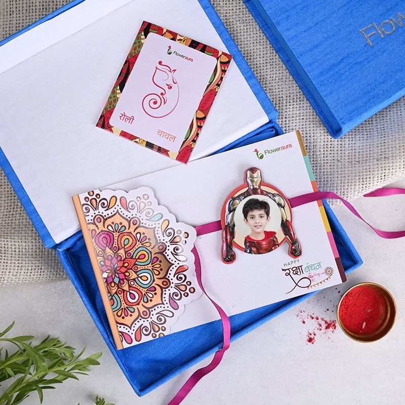 Send One Superhero Personalised Rakhi Online in India