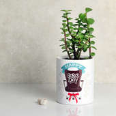 Jade Personalised Mug Vase