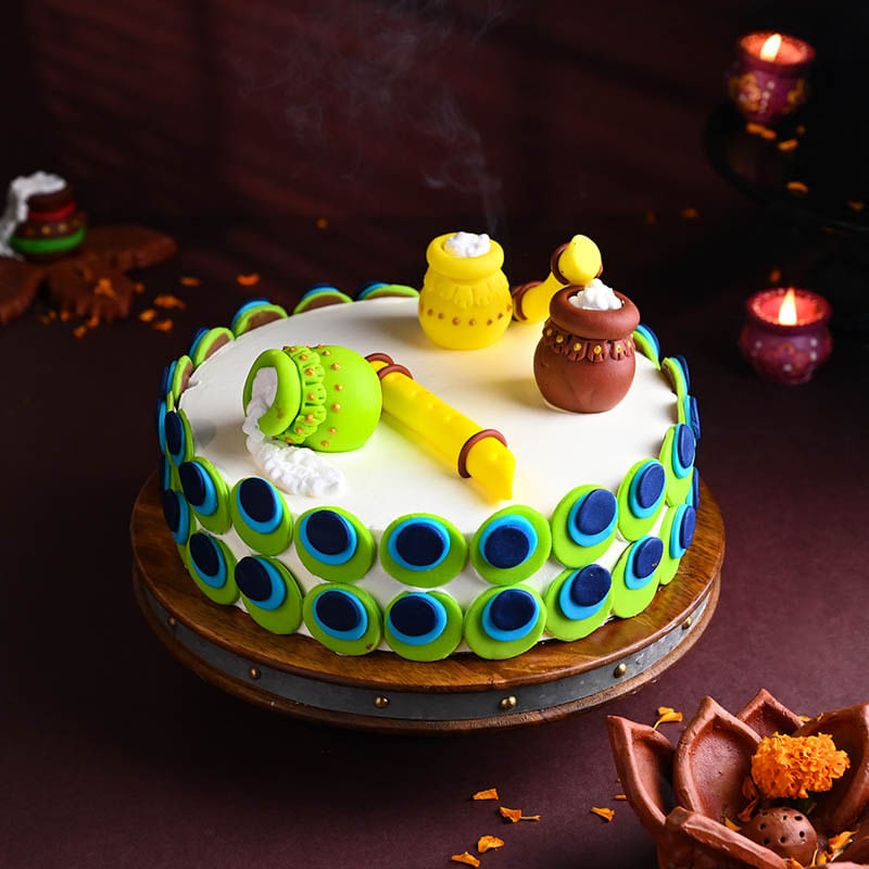 Janmashtami Celebration Cake