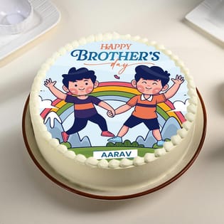 Joyful Brothers Day Cake