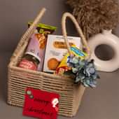 Joyful Christmas Snack Basket