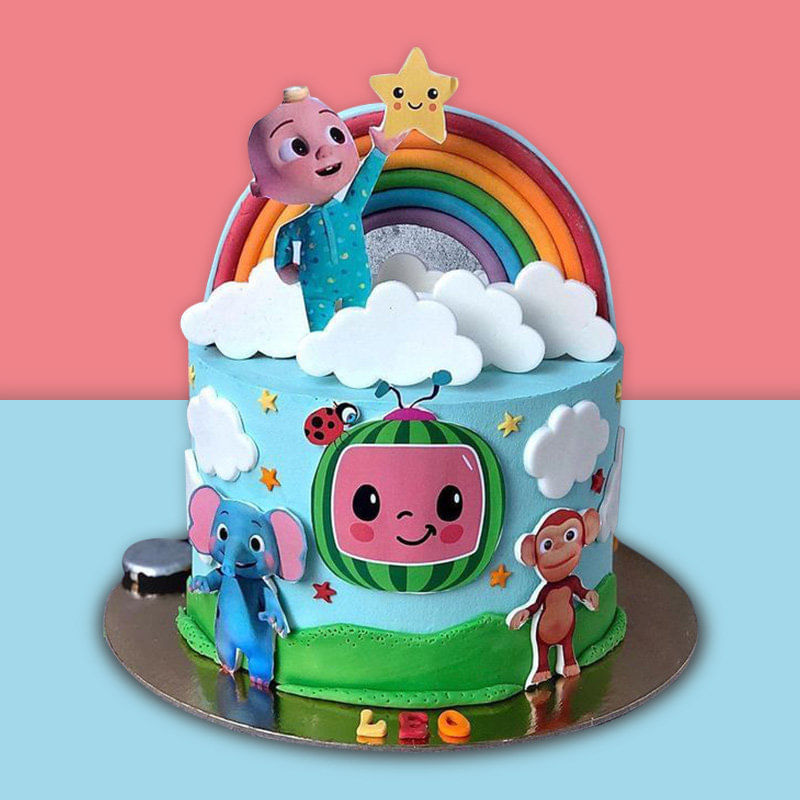 Joyful Cocomelon Adventure Cake