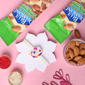 Joyful Unicorn Rakhi With Almonds